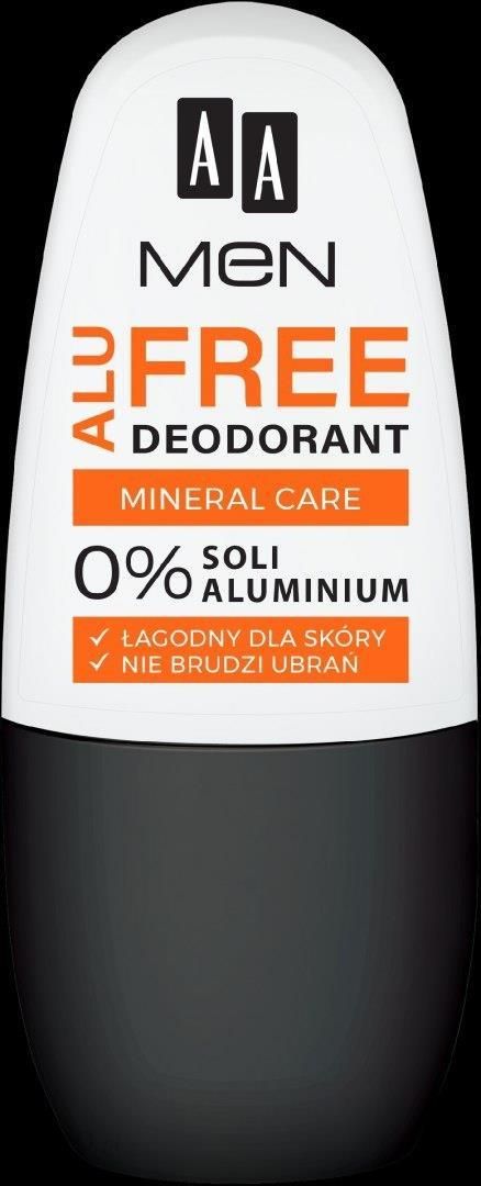 Aa Men Deo Roll-On Alu Free Mineral Care 50Ml