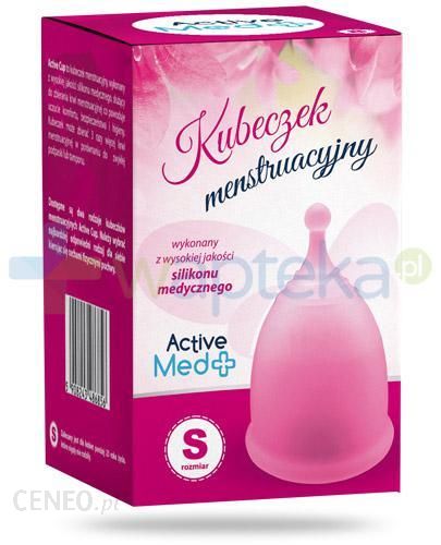 Active Med kubeczek menstruacyjny romiar S różowy 1szt
