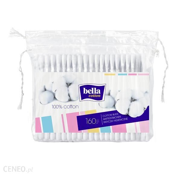 Bella Cotton patyczki higieniczne Folia 160szt.