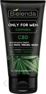 Bielenda Only For Men Cannabis Pasta Do Mycia Twarzy 3w1 150g