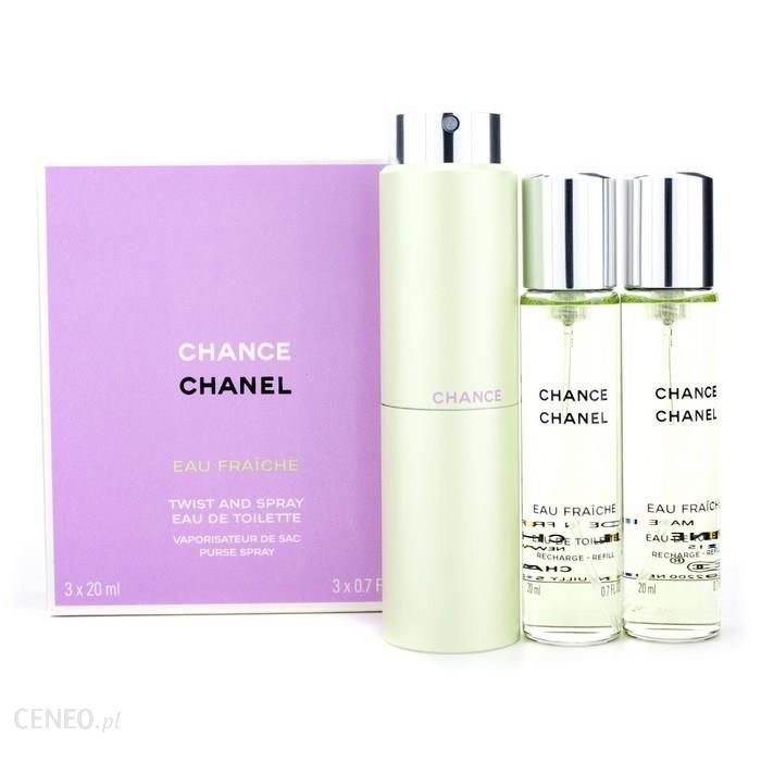 Chanel Chance Eau Fraiche Woda Toaletowa 3 x 20ml