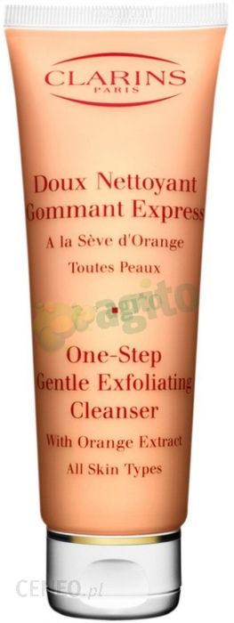 Clarins One Step Gentle Exfoliating Cleanser With Orange Extract Peeling do twarzy 125ml