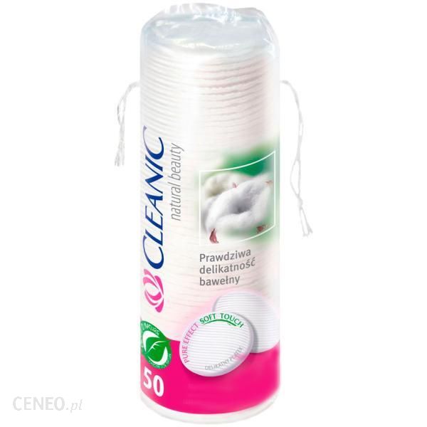 Cleanic Pure Effect Soft Touch Płatki Do Demakijażu Okrągłe 50szt