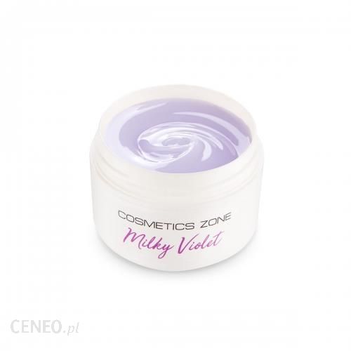 Cosmetics Zone Żel do przedłużania paznokci UV LED mlecznofioletowy Milky Violet 50ml