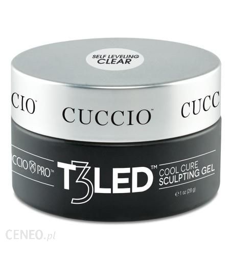 Cuccio T3 LED samopoziomujący bezbarwny 28 g