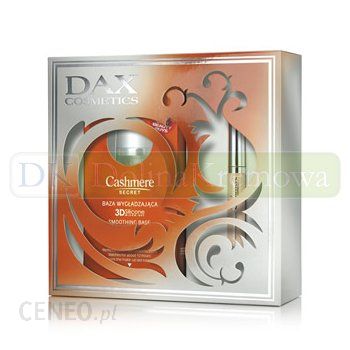 DAX COSMETICS Cashmere Secret Baza wygładzająco rozświetlająca GLAM + Rozświetlający korektor 3D 30+7 ml