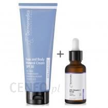 Dermomedica 20% Vitamin C Serum + Face and Body Mineral Cream SPF30 ZESTAW