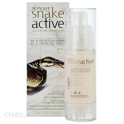 Diet Esthetic Snakeactive Elixir Serum przeciwstarzeniowe serum do twarzy z jadem węża 30ml