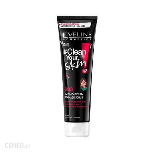 Eveline Clean Your Skin ultraoczyszczający peeling gommage do twarzy 100ml