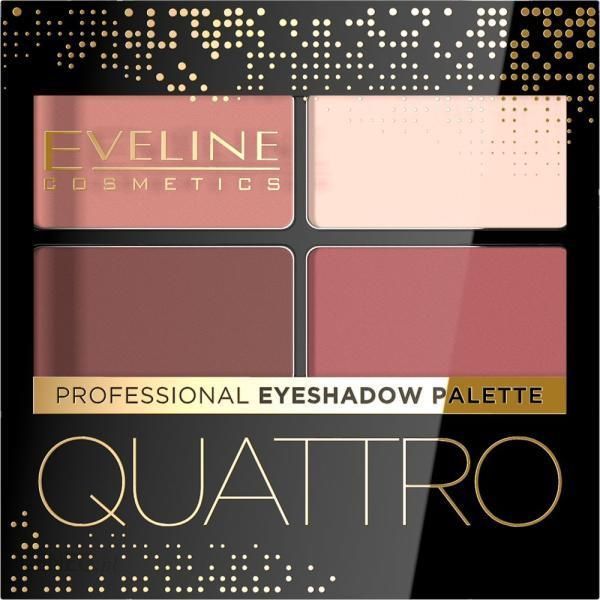 eveline cosmetics Cienie do powiek z aplikatorem Quattro Professional Eyeshadow Palette 04