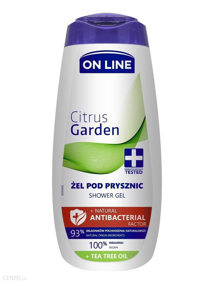 Forte Sweeden On Line Natural Antibacterial Factor Żel Pod Prysznic Citrus Garden 400Ml
