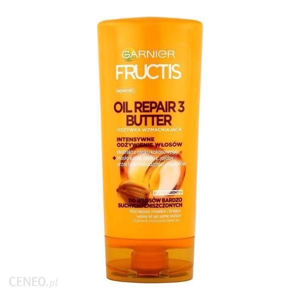Garnier Fructis Oil Repair 3 Butter Odżywka Wzmacniająca do Włosów Bardzo Suchych i Zniszczonych 200ml