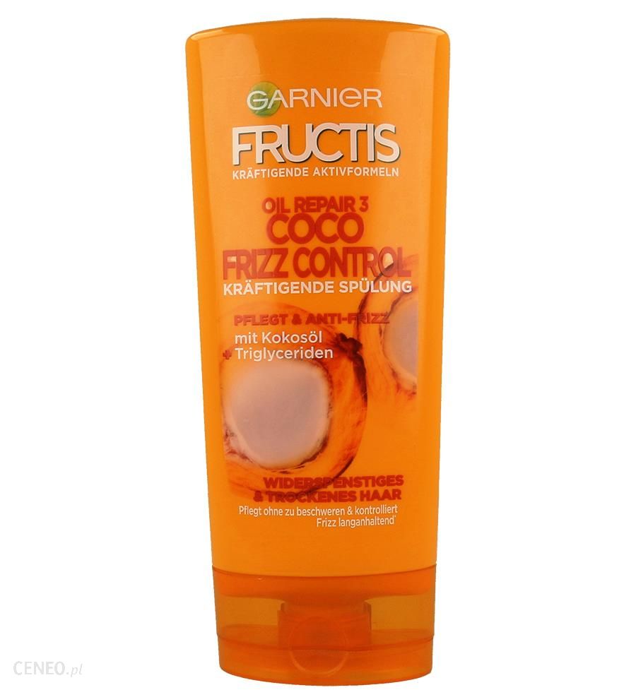Garnier Fructis Oil Repair 3 Coco Frizz Control Odżywka Do Suchych I Niesfornych Włosów 200ml