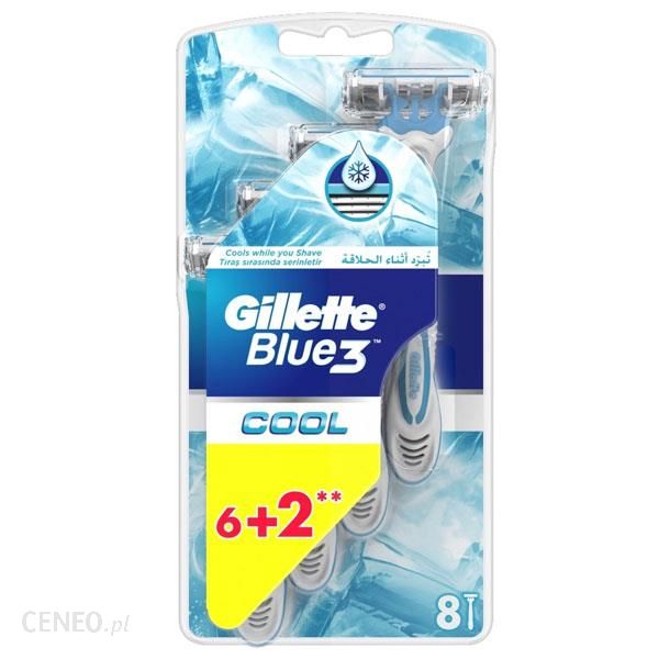 GILLETTE Blue 3 Cool maszynki do golenia jednorazowe 8szt