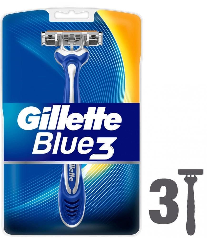Gillette Maszynka Do Golenia Męska Blue3 3 Szt