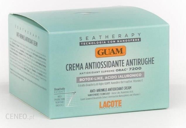 Guam Krem Antyoksydacyjny Seatherapy Crema Antiossidante Antirughe Przeciwzmarszczkowy 50Ml Owe Próbki