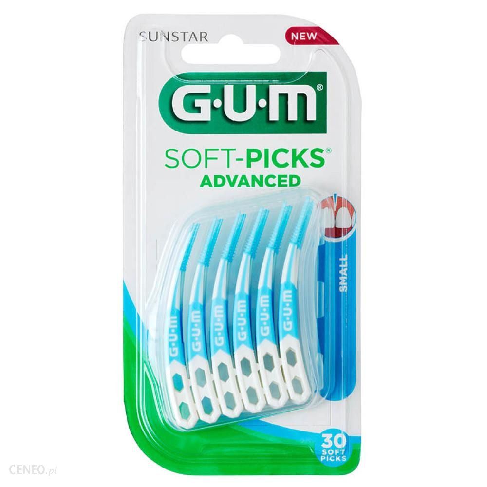Gum Soft-Picks Czyściki Miedzyzębowe Advanced Small 30Szt