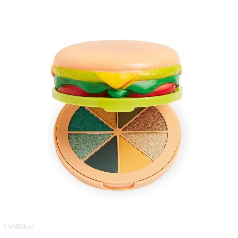 I Heart Revolution Vegan Burger Eyeshadow Palette Paleta Cieni