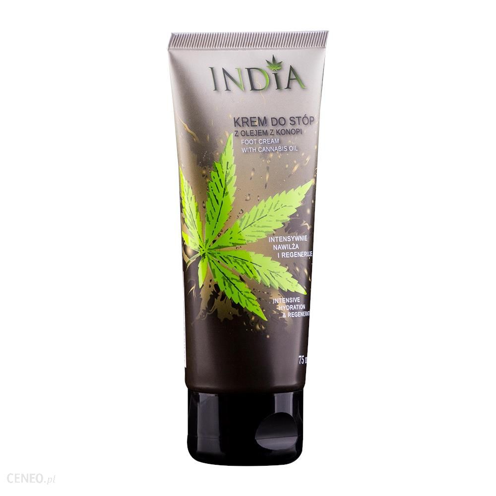 India Cosmetic India Cosmetics Krem Do Stóp Z Olejem Konopnym 100Ml