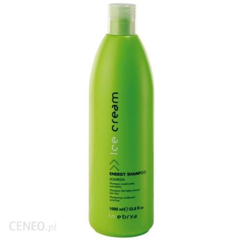Inebrya Ice Cream Energy szampon przeciw wypadaniu włosów z ekstraketm z pokrzywy i pieprzu 1000 ml