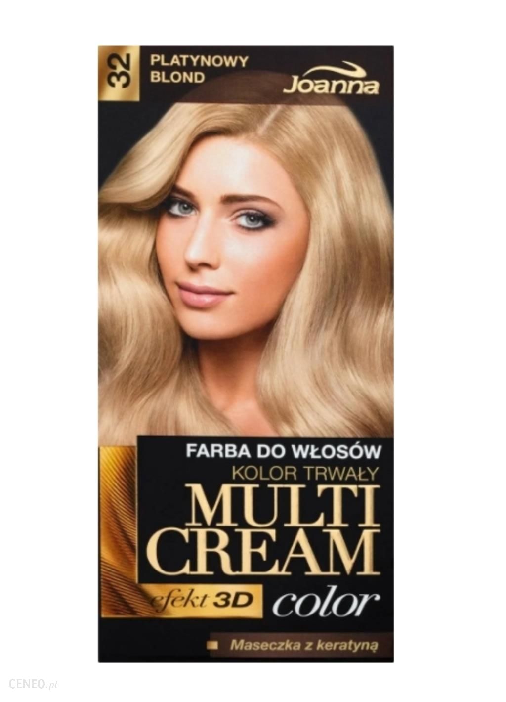 Joanna Multi Cream Color Platynowy Blond