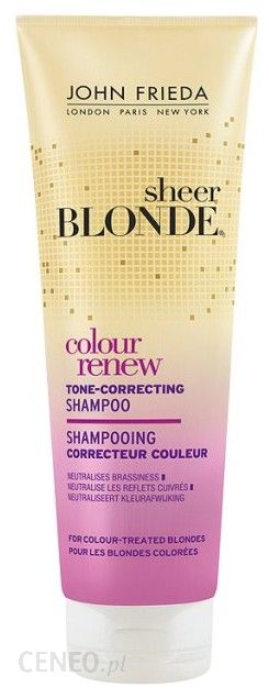 JOHN FRIEDA Sheer Blonde Colour Renew Conditioner Odżywka neutralizująca żółty odcień na włosach blond 250ml