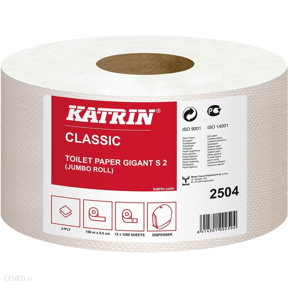 Katrin Classic 106801 Papier Jumbo Biały 2-Warstwowy