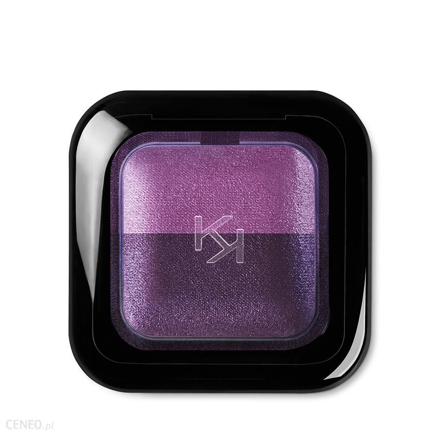 KIKO Milano Bright Duo Baked Eyeshadow wypiekany cień do powiek 12 Metallic Lavender - Pearly Amethyst 2.5g