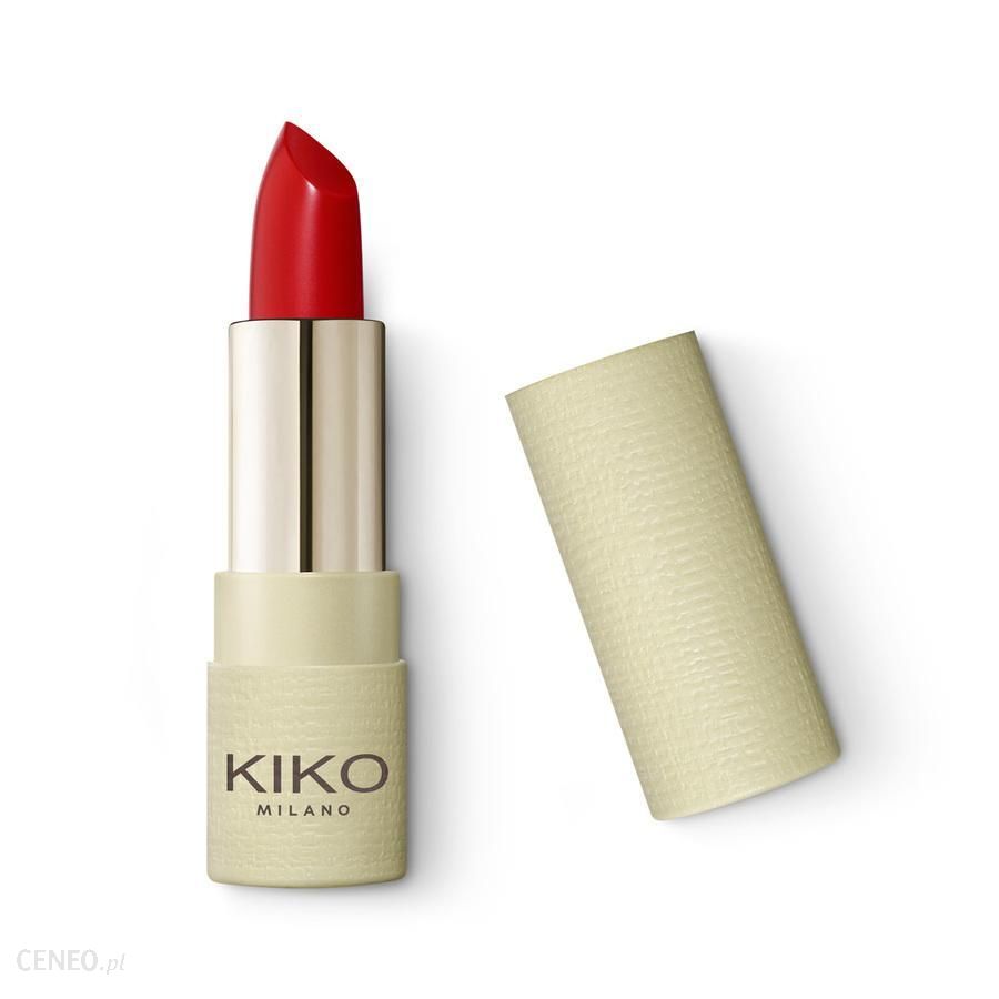 Kiko Milano New Green Me Matte Lipstick Ekstremalnie Komfortowa Matowa Pomadka 105 Classic Red 4G