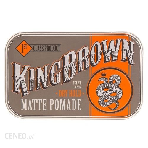 King Brown Matte Pomade 75G