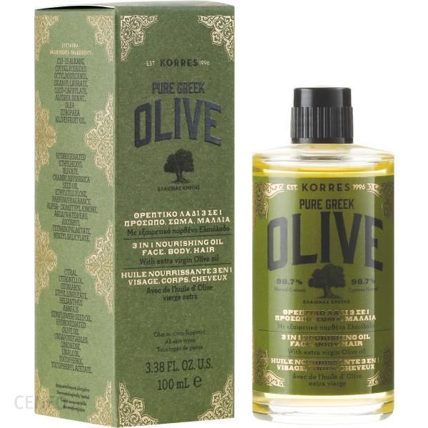 Korres Pure Greek Olive Nourishing Oil olejek nawilżający 100ml
