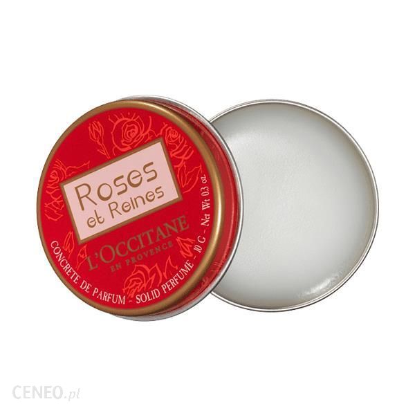 L'Occitane Roses Et Reines Cream Solid Parfume Perfumy W Kremie Edt 10Ml