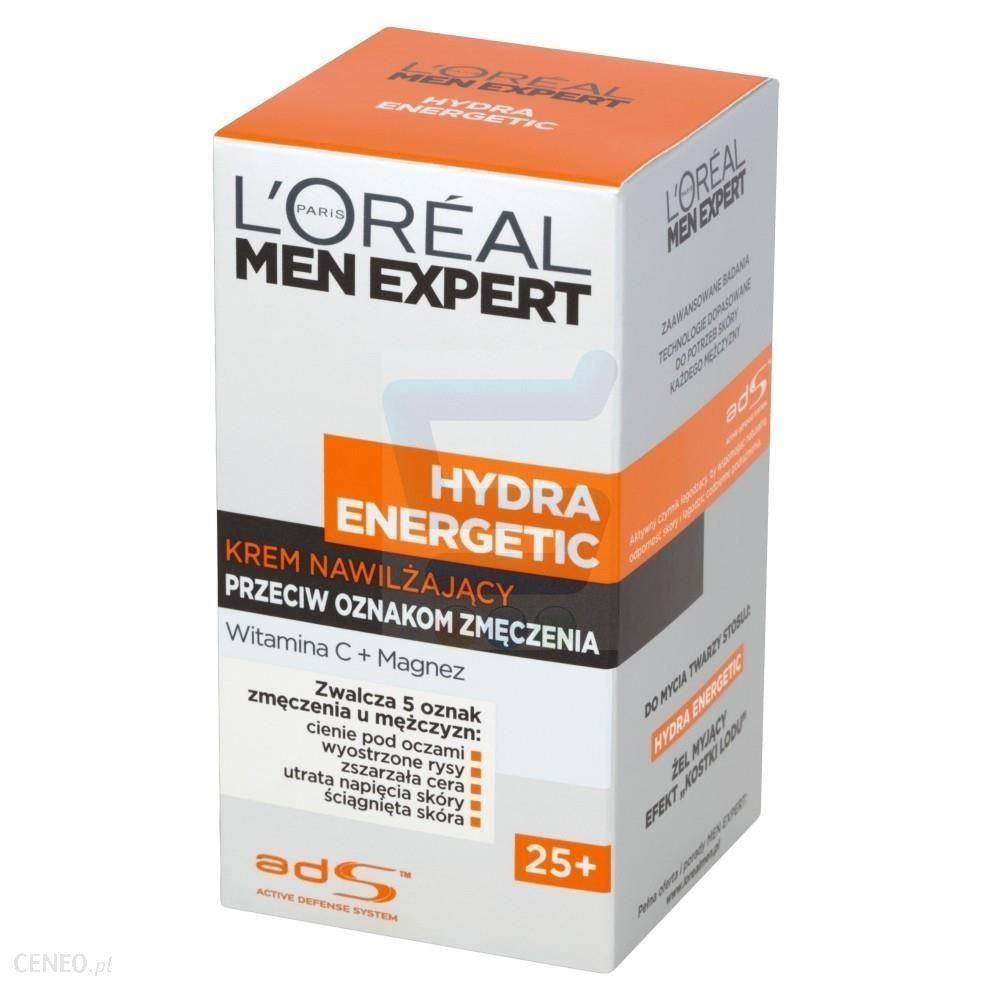 L'Oreal Paris Men Expert Hydra Energetic 25+ Krem Nawilżający Przeciw Oznakom Zmęczenia 50Ml