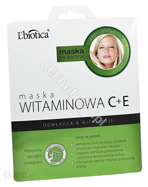 Lbiotica Maska Na Tkaninie Wit.C+E 23ml