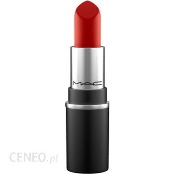 MAC Cosmetics Mini Lipstick Powder Blush szminka nawilżająca odcień Russian Red 1