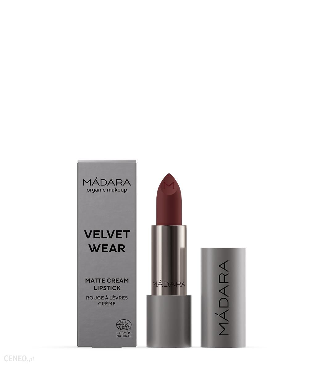 Madara Organic Skincare Velvet Wear Matte Cream Lipstick Pomadka 35 Dark Nude 3.8g