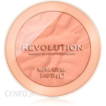 Makeup Revolution Reloaded pudrowy róż dla długotrwałego efektu Peach Bliss 7