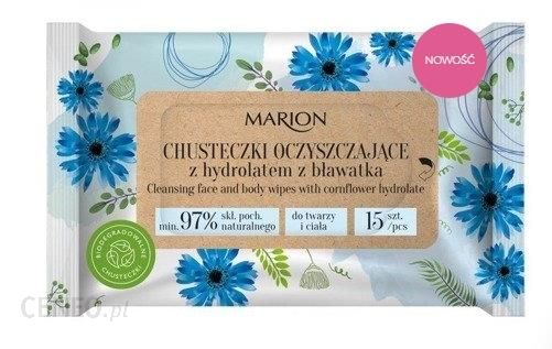Marion Chusteczki Oczyszczające Z Hydrolatem Z Bławatka 15szt.