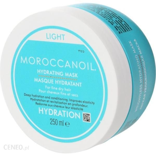 Moroccanoil Weightless Hydrating Mask Organiczna maska do włosów cienkich i suchych 250 ml
