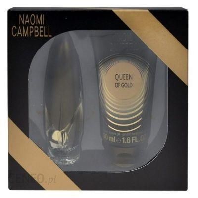 Naomi Campbell Queen Of Gold Woda Toaletowa 15ml + Żel Pod Prysznic + 50Ml