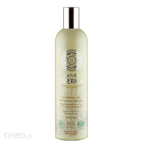Natura Siberica Volumizing and Moisturizing Shampoo Nawilżający szampon do suchych włosów 400ml