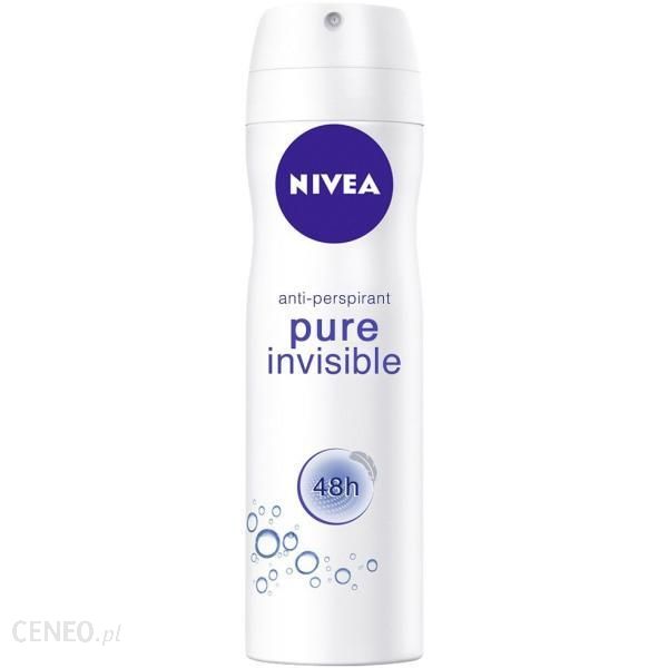 Nivea Dezodorant W Sprayu Women Deospray Pure Invisible 150 Ml