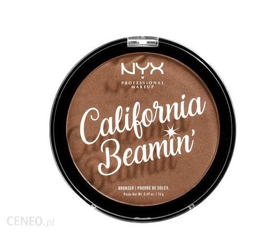 NYX Professional Makeup California Beamin Bronzer do Twarzy i Ciała Golden State