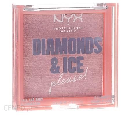 Nyx Professional Makeup Diamonds & Ice Please Rozświetlacz Frosted Pear