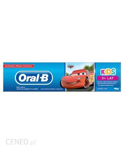 Oral-B Pasta Do Zębów Frozen & Cars 3+ 75Ml