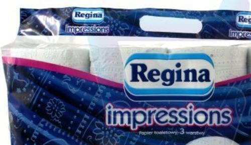 Regina Papier Toaletowy 8 Szt. Impressions Niebieski