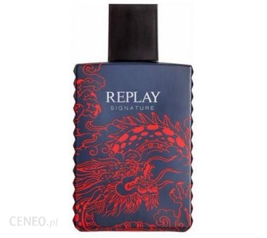 Replay Signature Red Dragon For Man Woda Toaletowa Spray 100ml