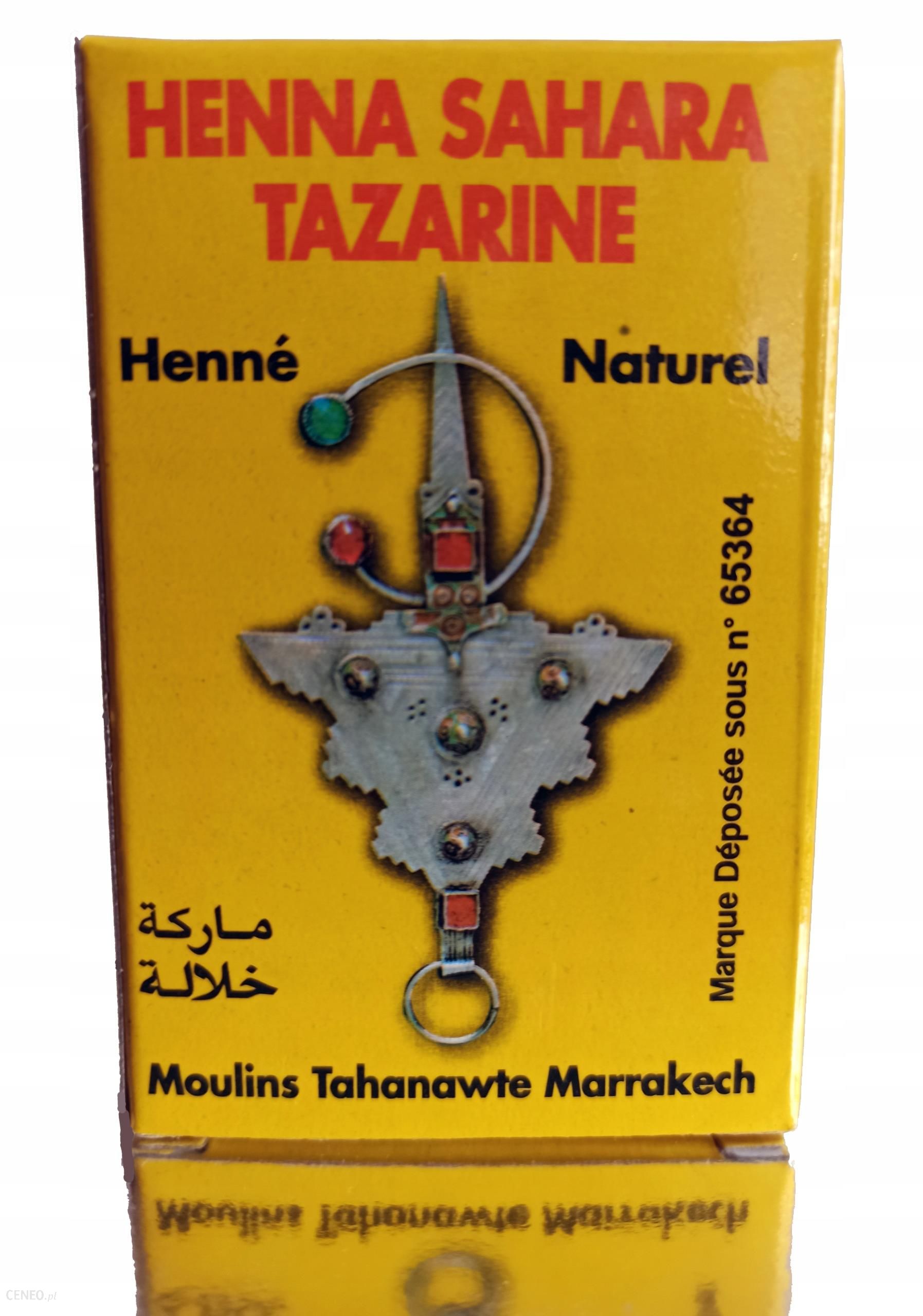 sahara tazarine Henna marokańska ruda