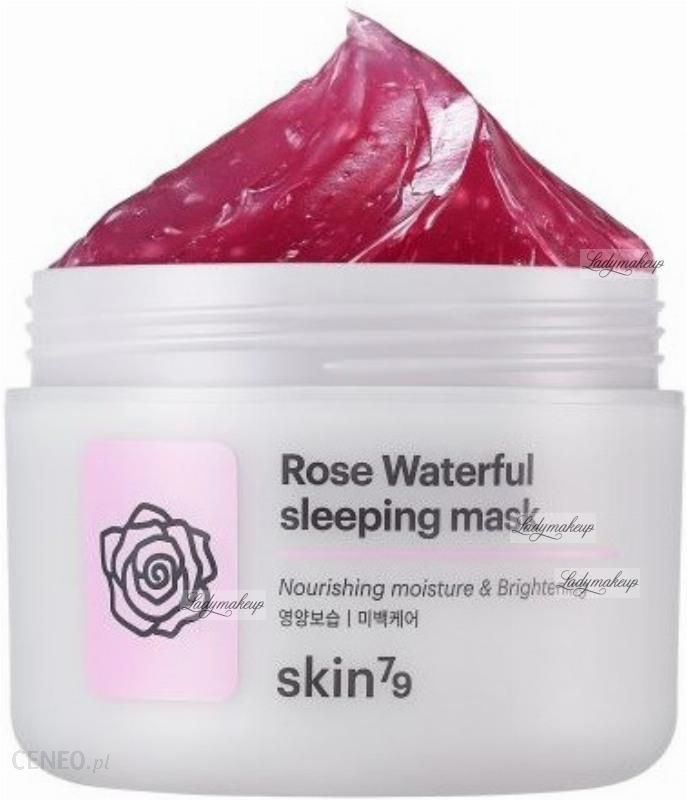 Skin79 Rose Waterfull Sleeping Mask Maska Rozjaśniająco-Złuszczająca Całonocna 100Ml