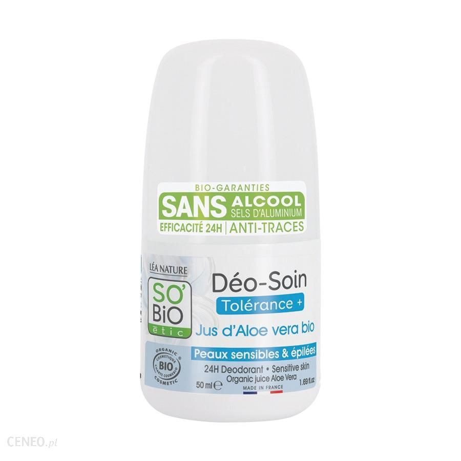 So'Bio Organiczny Dezodorant Z Aloesem Dezodorant W Kulce 50Ml